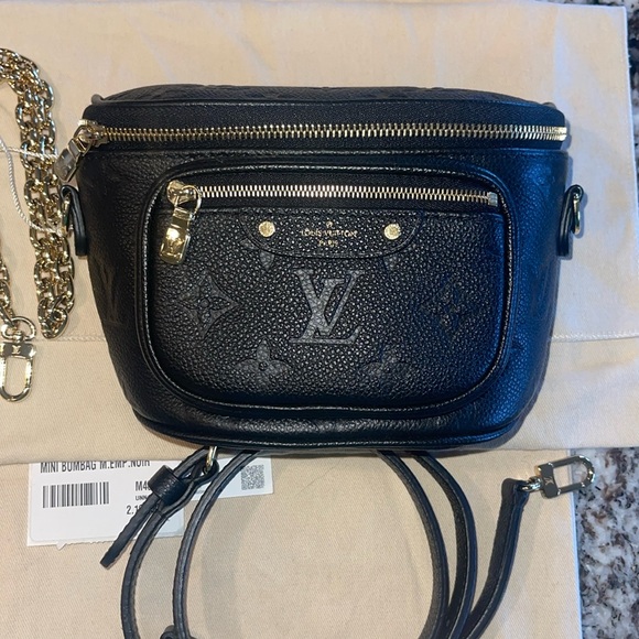 Louis Vuitton Mini Bumbag black empreinte - Picture 2 of 8